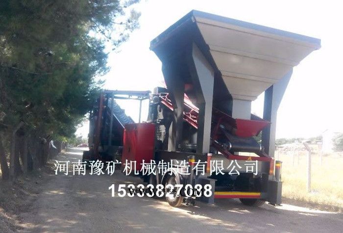 云南新型移动打砂机，二手移动制沙机**方解石制砂机图5