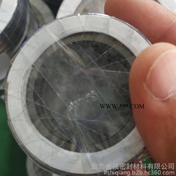 批发零售石墨缠绕垫片 压力管道石墨金属缠绕垫片 碳钢内外环缠绕垫片 量大可议图7