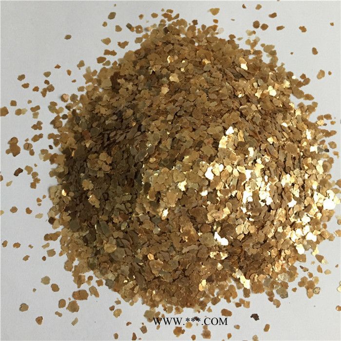 双万特超薄云母片 金色云母片 1-2mm银白色岩片图2