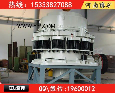 池州方解石破碎机械,，硅石破碎机器现场，单缸液压圆锥破------河南豫矿机械图3