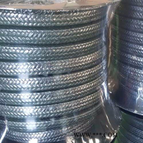 【世强】石墨加金属丝盘根 高压高温石墨编织盘根 石墨密封环图1