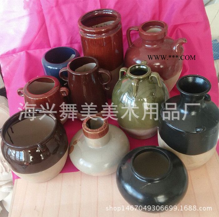 艺考美术用品静物陶瓷罐10件一套各种规格齐全写生教具石膏几何体石膏像图4