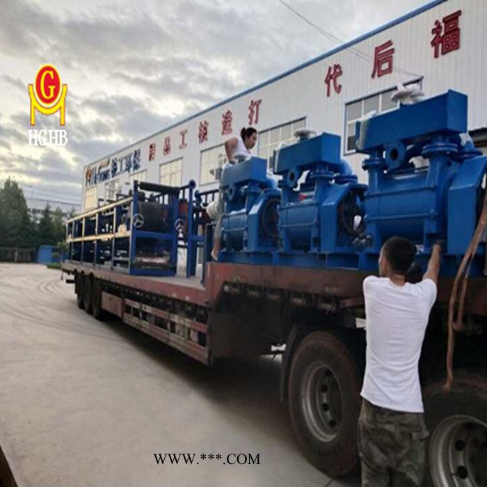 山东核工生产定做石膏脱硫真空过滤机 真空脱水皮带机 真空带式脱水机图1