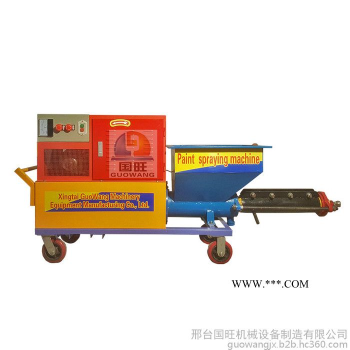 多功能石膏喷涂机 多功能护坡隧道喷浆机 小型螺杆式喷涂机图2