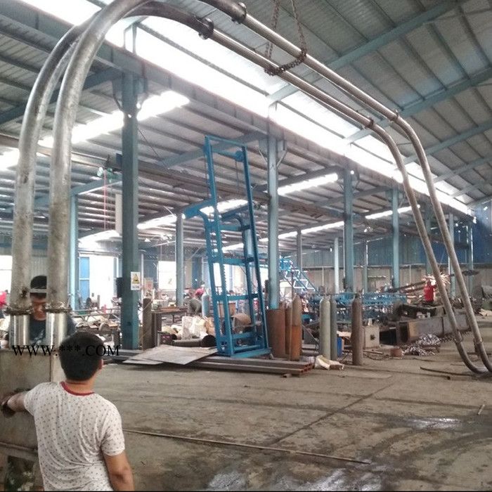 兴运全封闭石膏粉装罐上料机 GL环链式石膏粉装罐用提升机定做图4