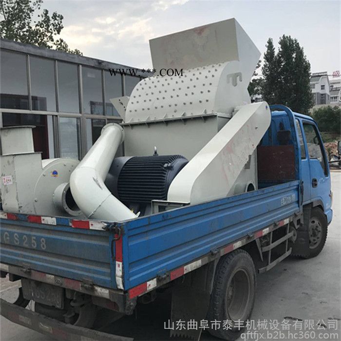 石棉瓦加工破碎机 泰州市石膏板粉碎机 甜叶菊粉碎设备 多功能木粉机 泰丰生产线图1