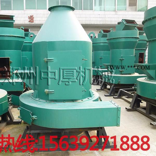80型直销 钙粉磨粉机 高压石灰石粉碎机 高岭土石膏磨粉设备图1