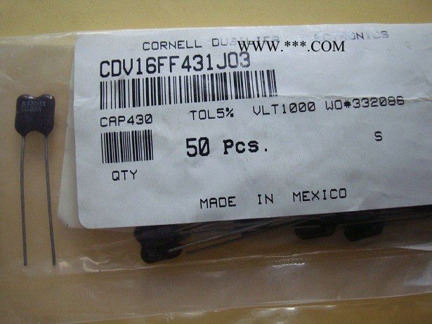 CDM 500V241J 500V240PF 银云母电容器图2