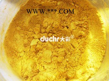 供应特亮黄金粉 仿黄金色 红金粉云母珠光金粉图3