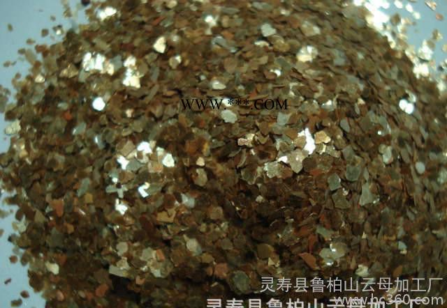 云母岩片--金黄色图3