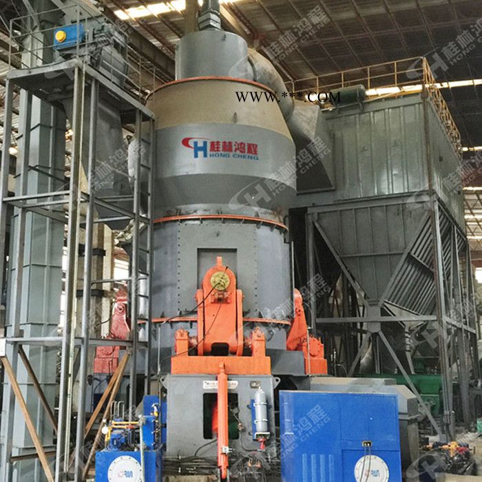 立式磨粉机加工绢云母325目 鸿程机械立磨厂家 小型立磨图3