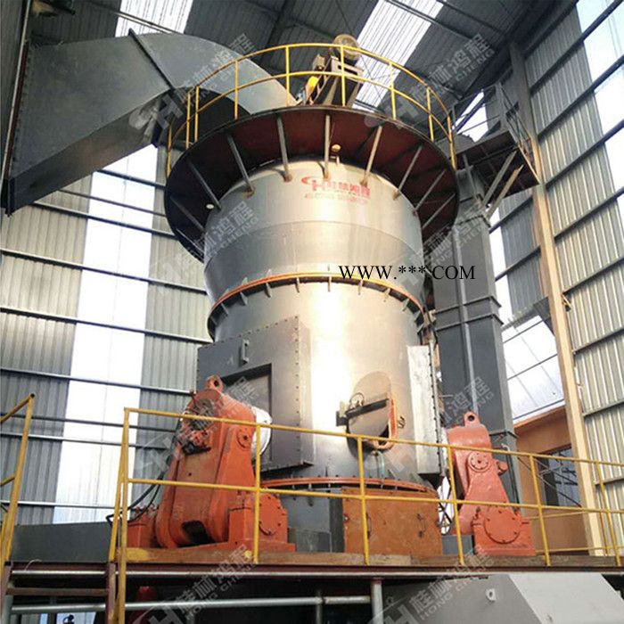 立式磨粉机加工绢云母325目 鸿程机械立磨厂家 小型立磨图2