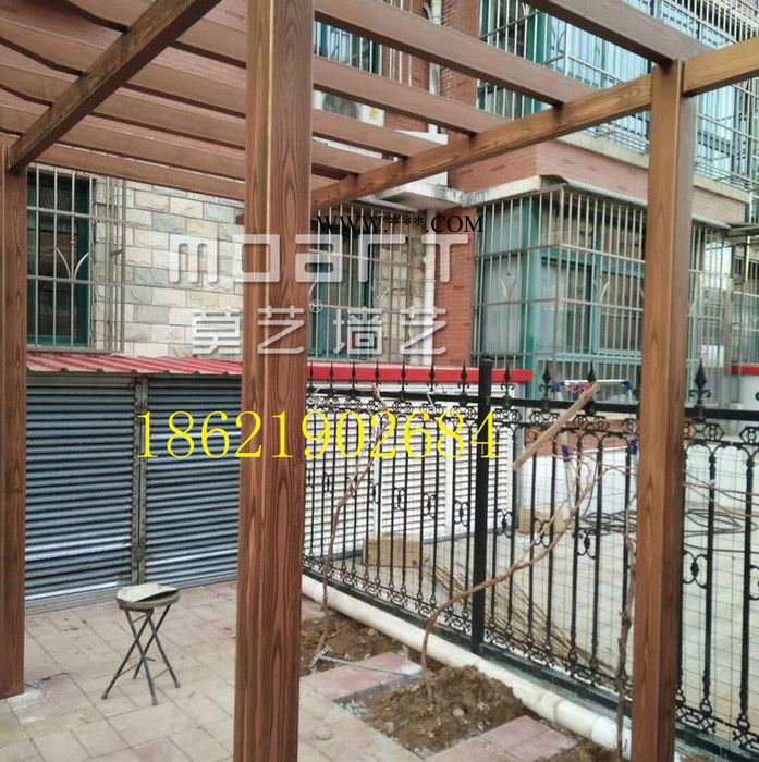 湖南邵阳衡阳金属木纹漆石膏板木纹漆施工水泥栏杆水泥凉亭木纹漆施工材料商图1