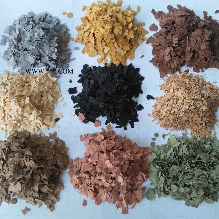 现货供应彩色云母片 原色岩片 人造复合岩片 型号全图7