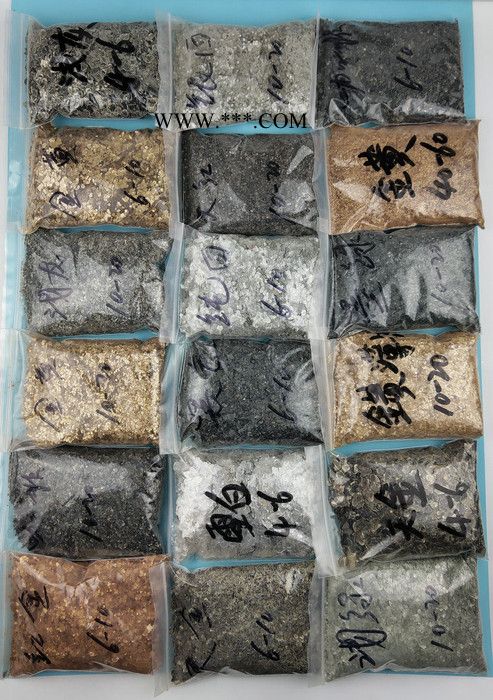 石开 天然岩片4-6目、6-10目，天然云母岩片颜色丰富是真石漆岩片的原料图5