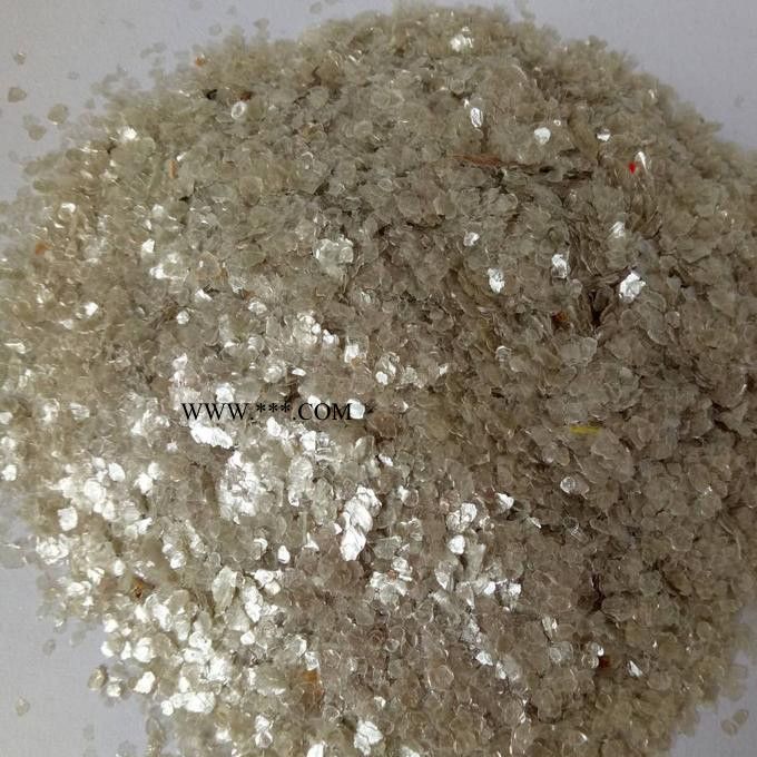 天隆 岩片 河北岩片厂家 天然岩片 多彩复合岩片 真石漆涂料岩片 银白色超薄云母岩片图3