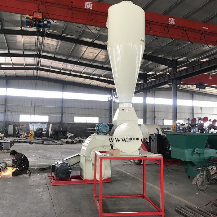 废旧家具石膏板粉碎机干湿两用木材破碎机盘式木材粉碎机果树枝粉碎机图6