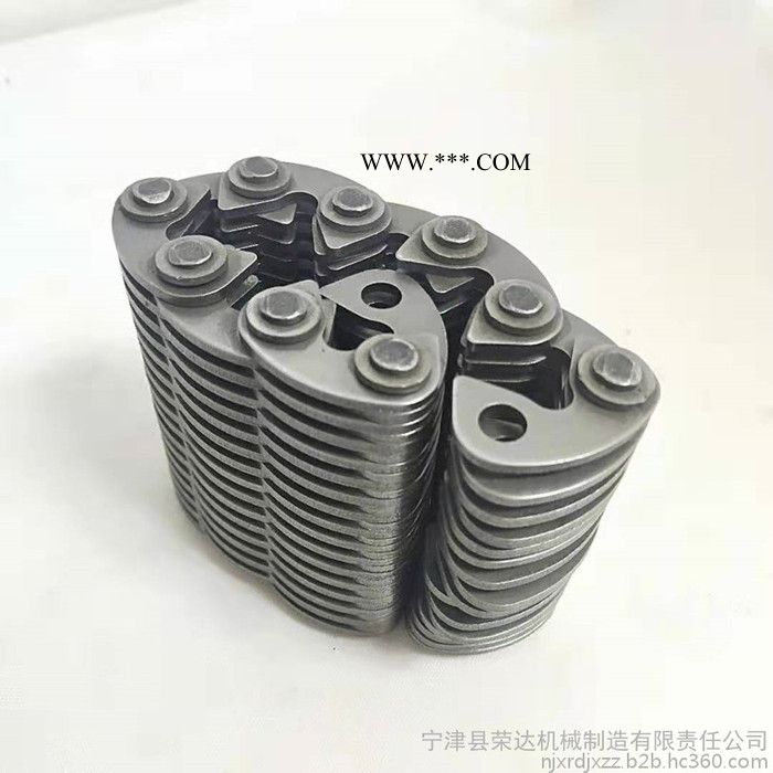 现货石膏机械用工业CL16型传动链 齿形链条 无声静音链条图3