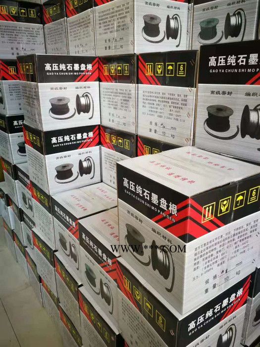 镍丝石墨盘根 铜丝石墨盘根 柔性石墨盘根图1