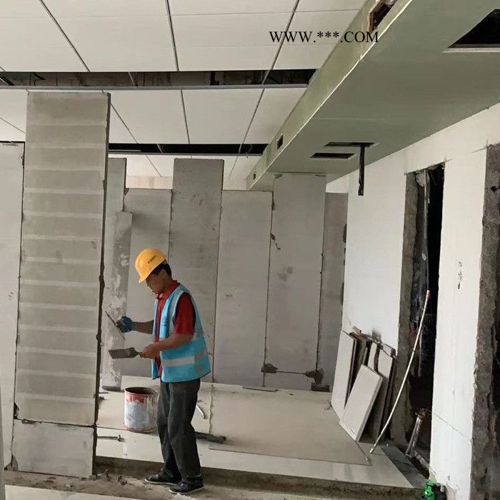 轻质混凝土隔墙板 隔墙板模具 ac隔墙板 石膏空心隔墙板 隔墙板安装机 轻隔墙板 金属隔墙板图4