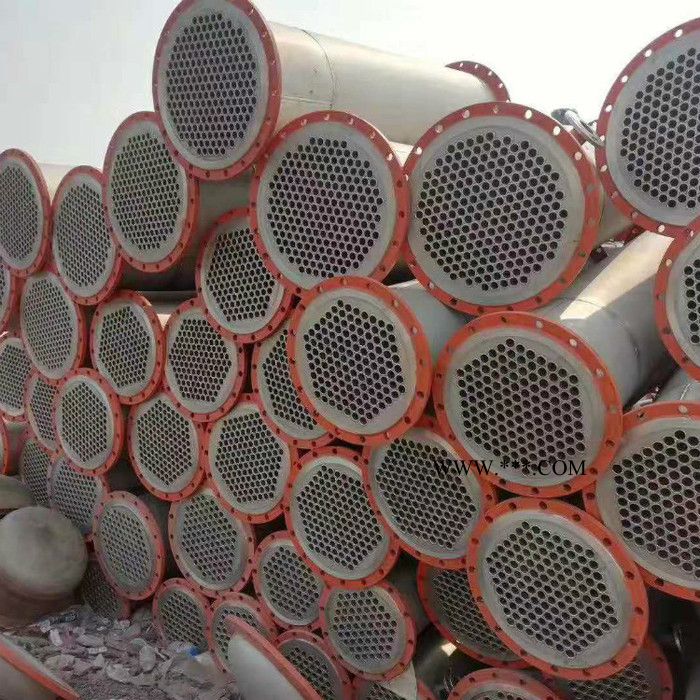 二手搪瓷冷凝器 二手石墨冷凝器 不锈钢列管冷凝器图2