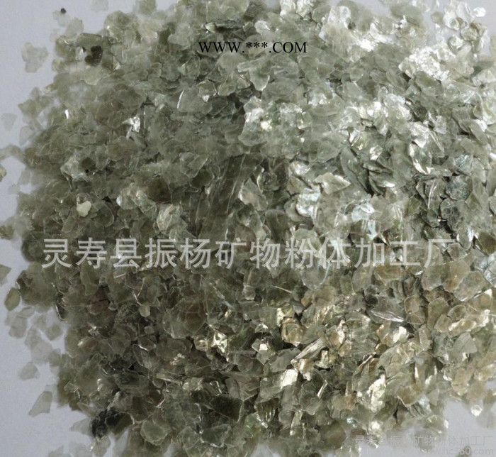 真石漆涂料专用**天然云母岩片图2