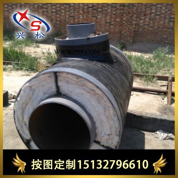 淮南石墨保温层蒸汽钢套钢保温管厂家图5