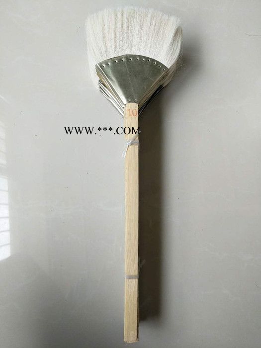 供应铸造修型刷石墨粉 扇形涂料笔