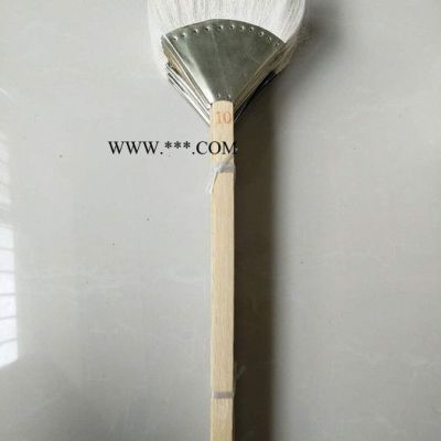 供应铸造修型刷石墨粉 扇形涂料笔