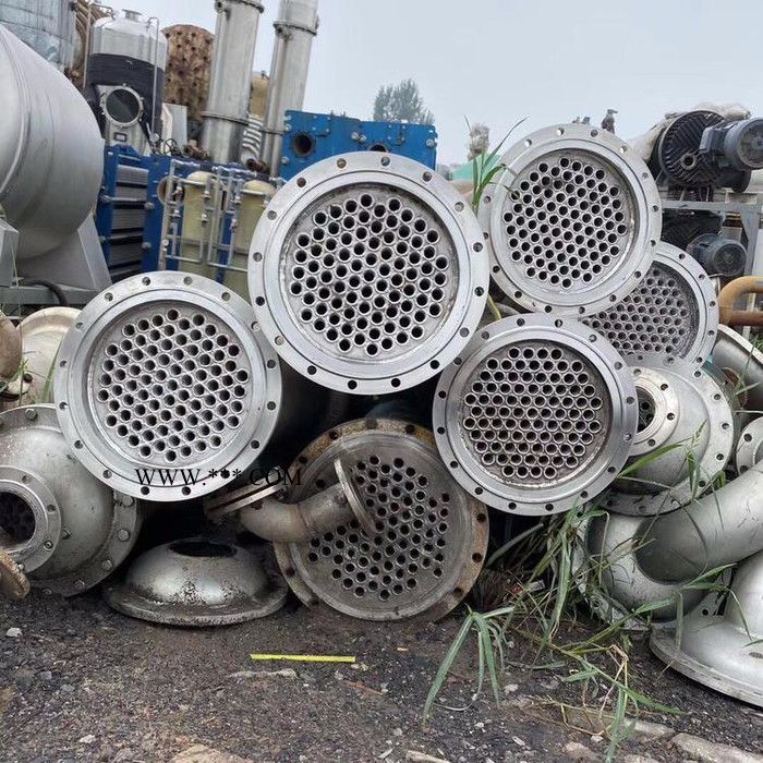 浩天供销 二手石墨冷凝器 型号齐全 60平方不锈钢列管式冷凝器 型号齐全 二手冷凝器图6