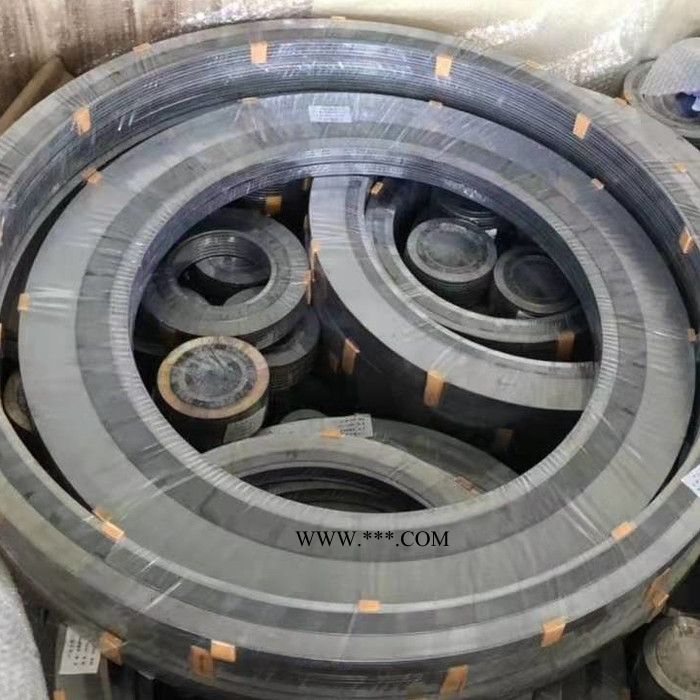 金属密封圈 D型金属缠绕垫片 石墨缠绕垫片 管箱垫片 一字筋金属缠绕垫片图1