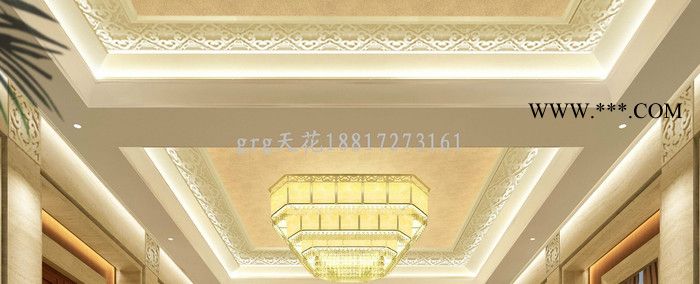 供应GRG材料 /GRG吊顶/GRG石膏线/GRG墙面图2