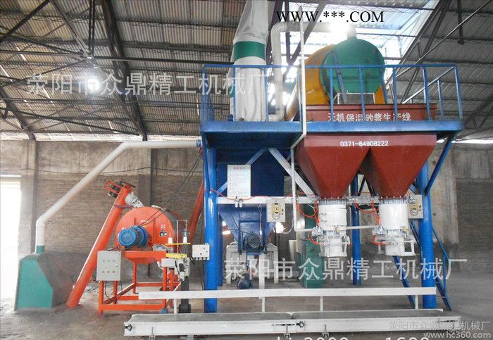供应众 知名品牌 经久耐用玻化微珠珍珠岩闭空珍珠岩无机保温砂浆 玻化微珠生产线图3