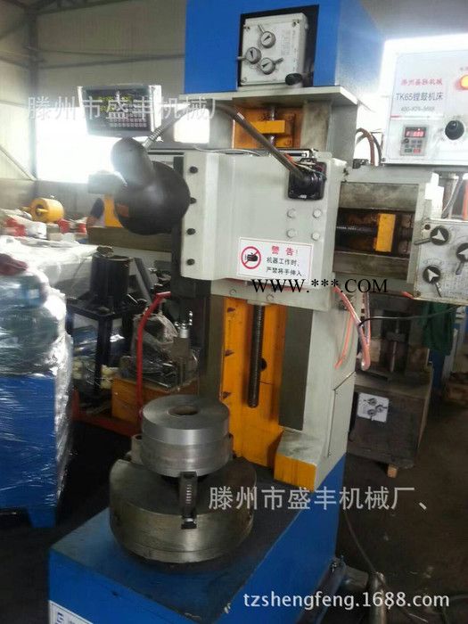 滕州盛丰石墨专用立车，K65数显小立车，方刀杆，小刀架石墨专用立车图4