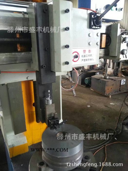 滕州盛丰K65数显小立车，方刀杆，小刀架石墨专用立车图3