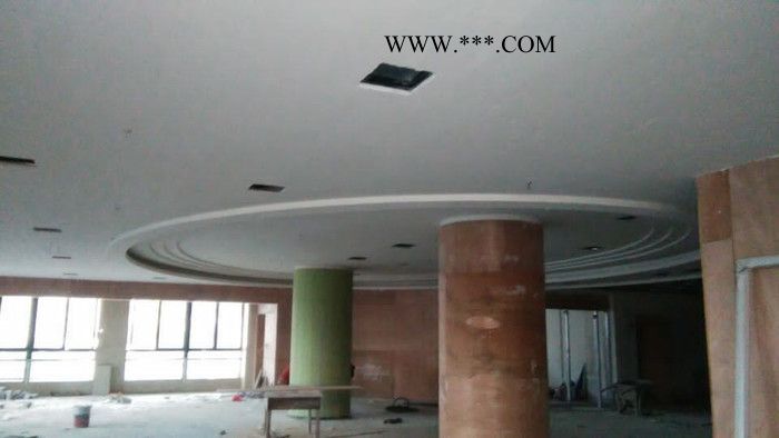 拉法基石膏板吊顶，松江石膏板吊顶隔墙图3
