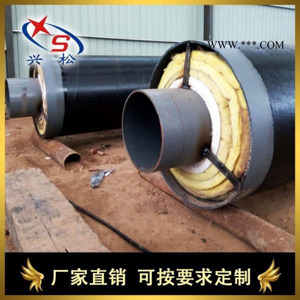 钢套钢外压直埋波纹补偿器厂家   石墨保温层蒸汽钢套钢保温管图3