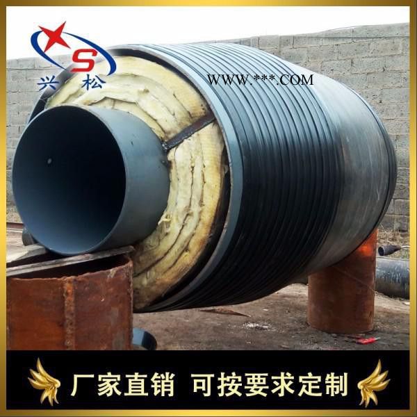 钢套钢外压直埋波纹补偿器厂家   石墨保温层蒸汽钢套钢保温管图7