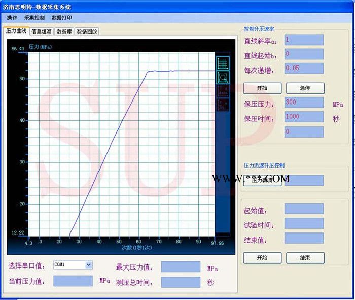 石墨管材水压强度试验机-石墨管水压耐压检测设备图3