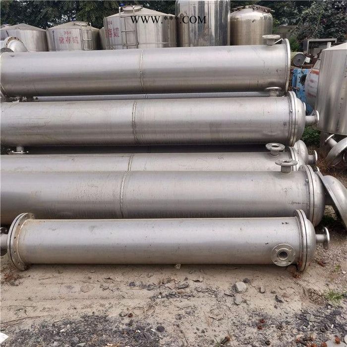 二手喷淋式冷凝器 二手不锈钢冷凝器石墨冷凝器 宇新 供应图2