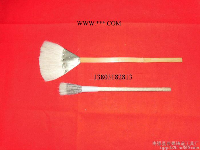 西果铸具厂供应铸造石墨粉 铁夹笔刷图2