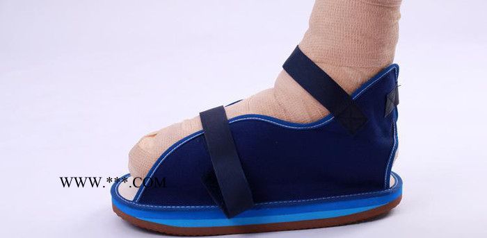 欧卫士足踝骨折石膏鞋 脚跖骨打石膏术后用手术鞋 拇外翻固定鞋套