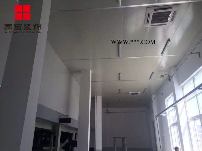 上海松江厂房吊顶装修，石膏板吊顶装修公司图7