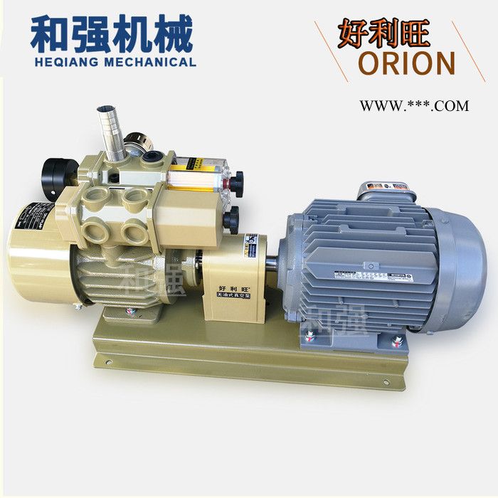 日本进口真空泵 好利旺/ORION 无油旋片泵 干泵 碳片泵 石墨片气泵KD1501-350-G1 印刷行业用泵图4