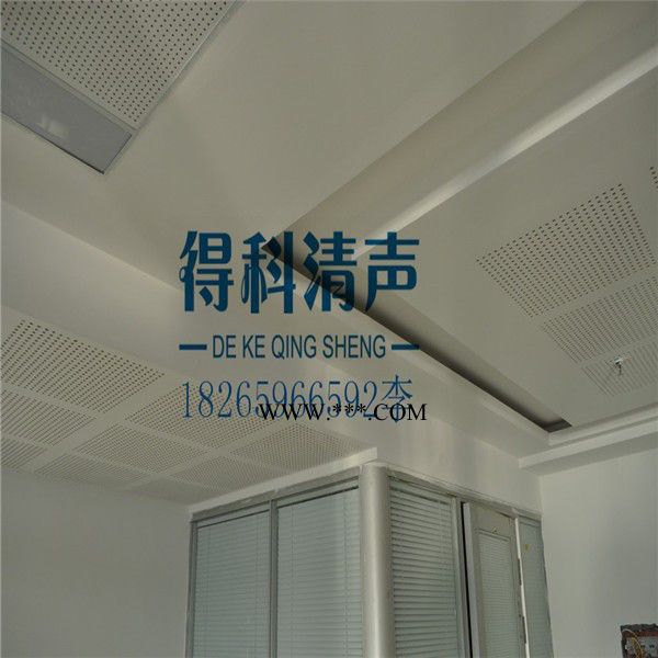 得科清声吸音 穿孔吸音石膏板  多种孔型支持定做 600*600尺寸圆孔 方孔 大小圆孔等 支持加工定做品牌代加工图3