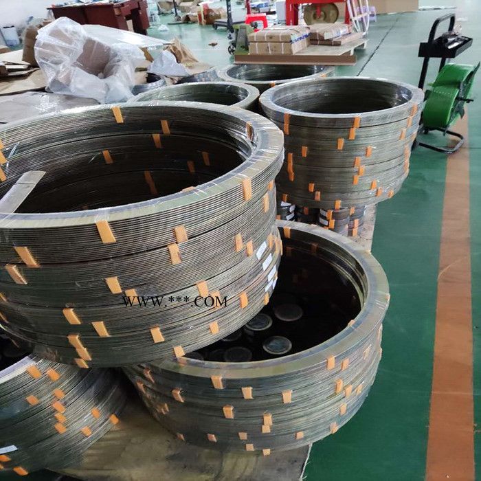 金属缠绕垫片 管道法兰用钢包垫片 加内环石墨垫片 管箱垫片厂家价格合理 闪电发货图5