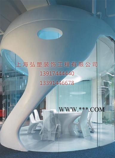 GRG高强石膏装饰柱，GRG柱子，GRG材料包柱，GRG异形柱图6