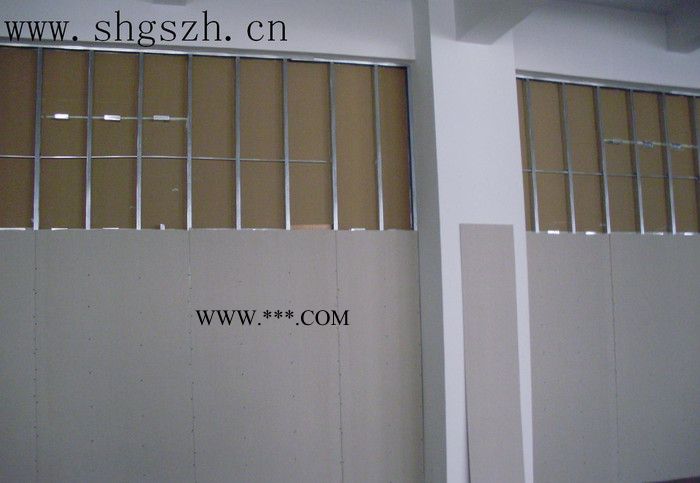 办公室隔断价格 厂房车间石膏板隔墙价格40元一平方图3