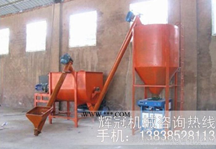 干粉搅拌机自产不锈钢干粉腻子粉搅拌机生产线 卧式石膏搅拌机图3