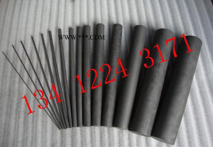 石墨电极石墨棒 直径10mm*300碳棒 石墨润滑柱图1